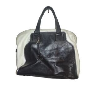Audrey Brooke White & Black Purse